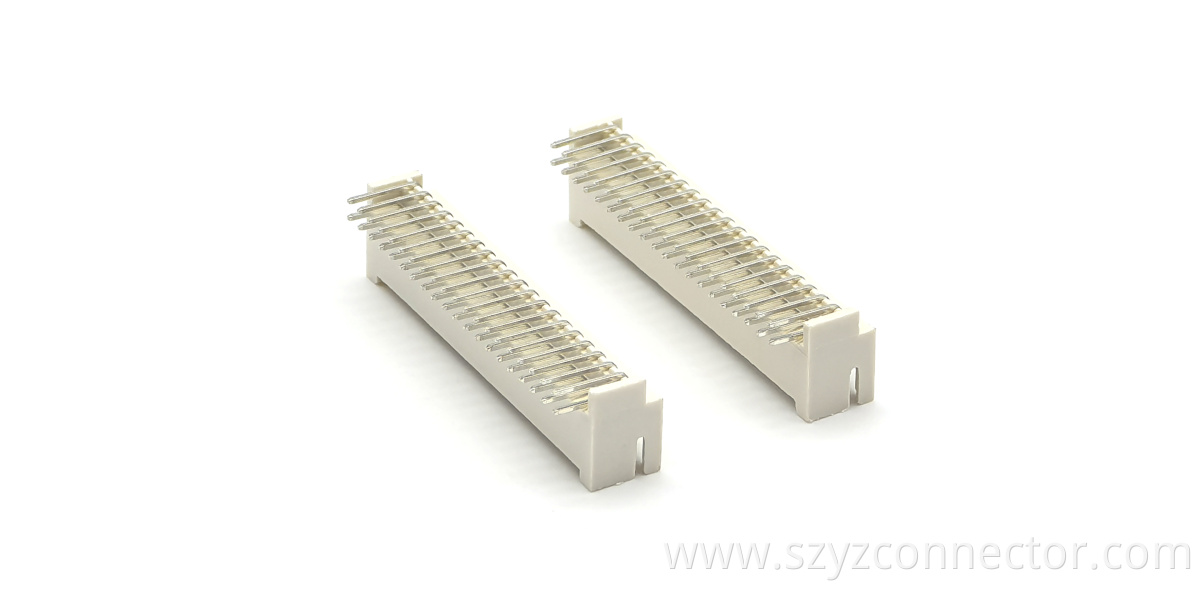 PHB 2.0mm 90-Degree DIP Wafer Pin header Connector 2x20P